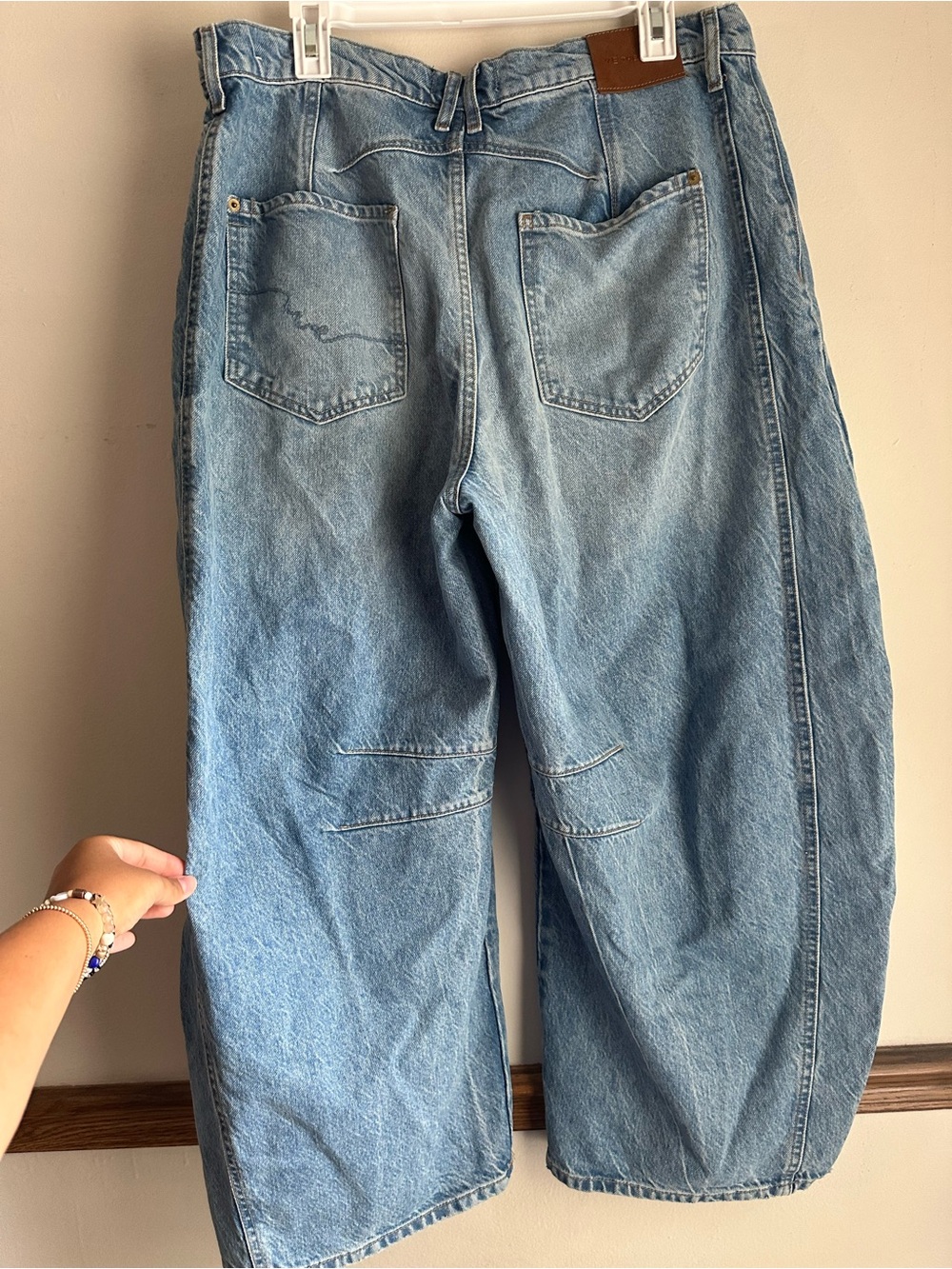 We The Free Good Luck Mid-Rise Barrel Jeans - Picture 3 of 4